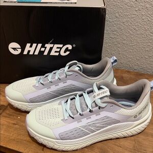 Hi-Tec Women's Sneakers grey lilac new in box size 10